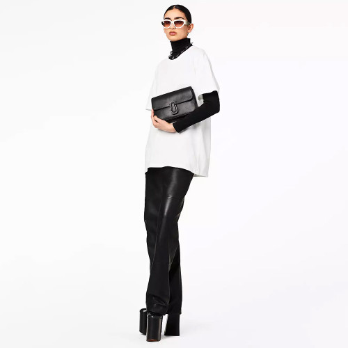 The J Marc Shoulder Bag Black/Gunmetal