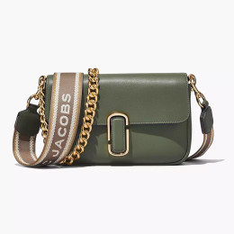 The J Marc Shoulder Bag Bronze Green