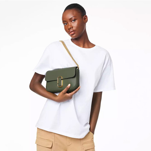 The J Marc Shoulder Bag Bronze Green