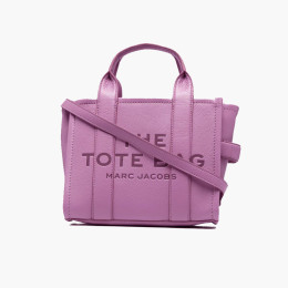Marc Jacobs The Leather Small Tote Bag Regal Orchid