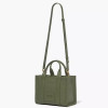 Marc Jacobs The Leather Small Tote Bag Bronze Green