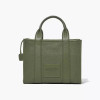 Marc Jacobs The Leather Small Tote Bag Bronze Green