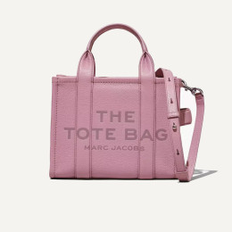 Marc Jacobs The Leather Small Tote Bag Lilas