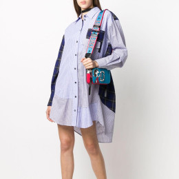 Marc Jacobs X Peanuts The Lucy Snapshot Bag Blue Multi