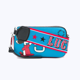 Marc Jacobs X Peanuts The Lucy Snapshot Bag Blue Multi