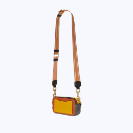 Marc Jacobs Snapshot Saddle Brown Multi