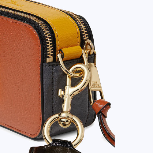 Marc Jacobs Snapshot Saddle Brown Multi