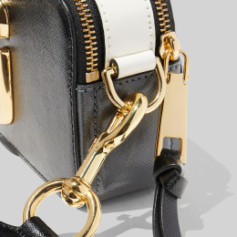 Marc Jacobs Logo Strap Snapshot New Black Multi