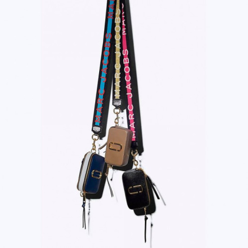 Marc Jacobs Logo Strap Snapshot Black Multi