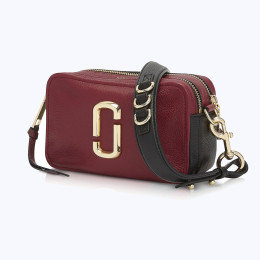 Marc Jacobs The Softshot 21 Wine Red