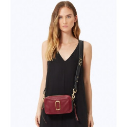 Marc Jacobs The Softshot 21 Wine Red