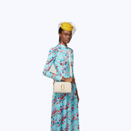 Marc Jacobs The Quilted Softshot 21 Ivory