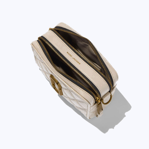 Marc Jacobs The Quilted Softshot 21 Ivory