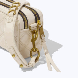 Marc Jacobs The Quilted Softshot 21 Ivory
