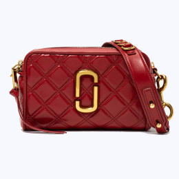 Marc Jacobs The Quilted Softshot 21 Berry