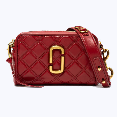 Marc Jacobs The Quilted Softshot 21 Berry