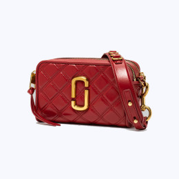 Marc Jacobs The Quilted Softshot 21 Berry