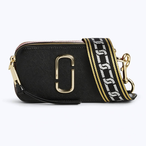 Marc Jacobs The Snapshot Camera Bag Black/Chainti