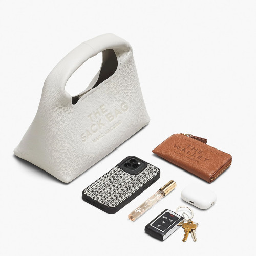 Marc Jacobs The Mini Sack Bag White