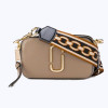 Marc Jacobs Snapshot Chain Print Strap Color Block Leather Camera Bag