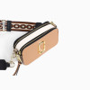 Marc Jacobs Snapshot Chain Print Strap Color Block Leather Camera Bag