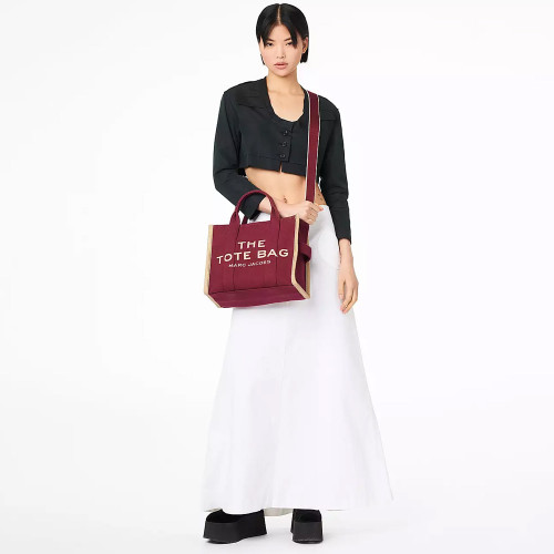 Marc Jacobs The Jacquard Medium Tote Bag Merlot