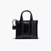 Marc Jacobs The Shiny Crinkle Mini Tote Black