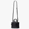 Marc Jacobs The Shiny Crinkle Mini Tote Black