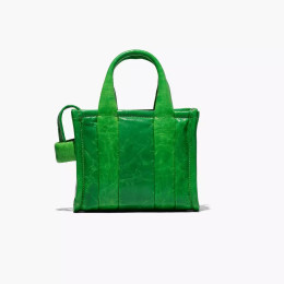 Marc Jacobs The Shiny Crinkle Mini Tote Fern Green