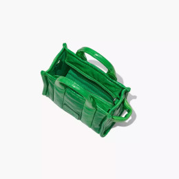 Marc Jacobs The Shiny Crinkle Mini Tote Fern Green