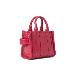 Marc Jacobs The Shiny Crinkle Mini Tote Magenta