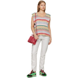 Marc Jacobs The Shiny Crinkle Mini Tote Magenta