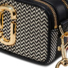 Marc Jacobs The Mixed Media Snapshot Crossbody Bag Black