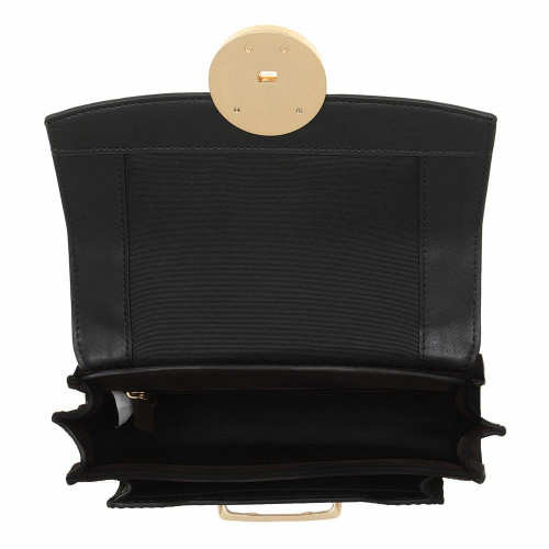 Marc Jacobs The Tuck Lock Crossbody Bag Black