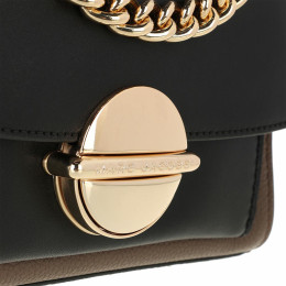 Marc Jacobs The Tuck Lock Crossbody Bag Black Multi