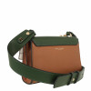 Marc Jacobs The Tuck Lock Crossbody Bag Dark Green Multi