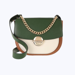 Marc Jacobs The Tuck Lock Saddle Dark Green/Multi