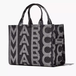 Marc Jacobs The Monogram Denim Medium Tote Bag