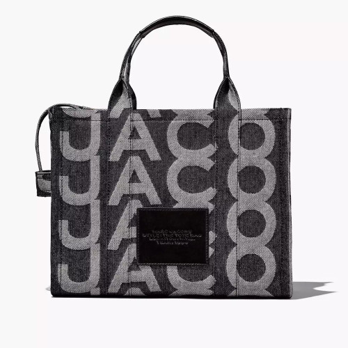 Marc Jacobs The Monogram Denim Medium Tote Bag