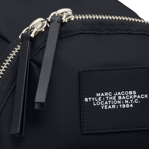 Marc Jacobs The Biker Nylon Large Backpack New Black