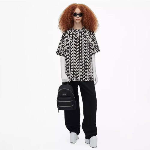 Marc Jacobs The Nylon Biker Medium Backpack New Black