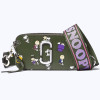 Peanuts X Marc Jacobs The Snapshot Dark Green Multi