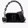 Marc Jacobs The Patent Leather Snapshot Black