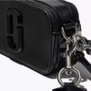 Marc Jacobs The Patent Leather Snapshot Black