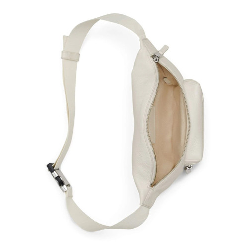 Marc Jacobs The Leather Belt Bag Cotton/Silver