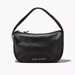 Marc Jacobs The Pushlock Mini Hobo Bag Black