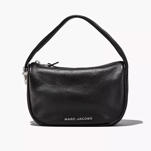 Marc Jacobs The Pushlock Mini Hobo Bag Black