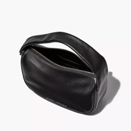 Marc Jacobs The Pushlock Mini Hobo Bag Black