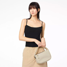Marc Jacobs The Pushlock Mini Hobo Bag Cloud White