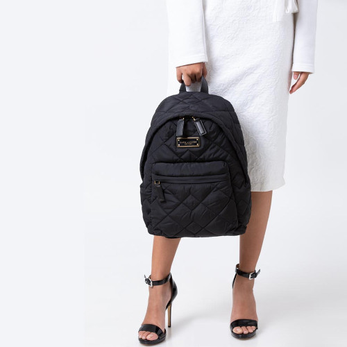 Marc Jacobs Mini Quilted Nylon Backpack Black